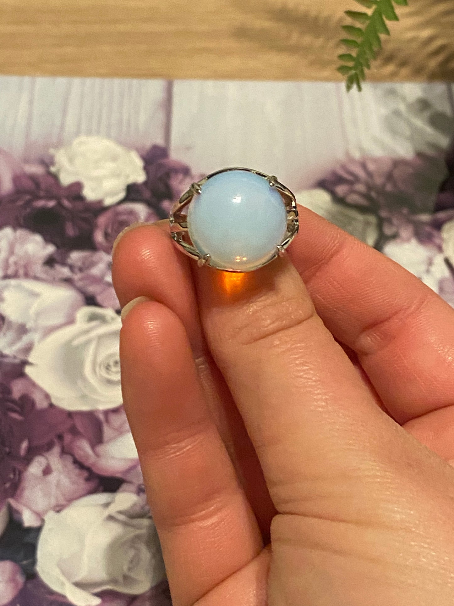 Opalite Crystal Ring