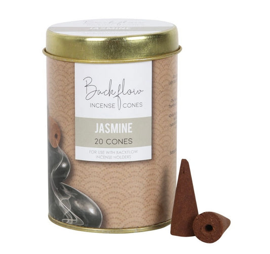 Vegan Jasmine Backflow Incense Cones