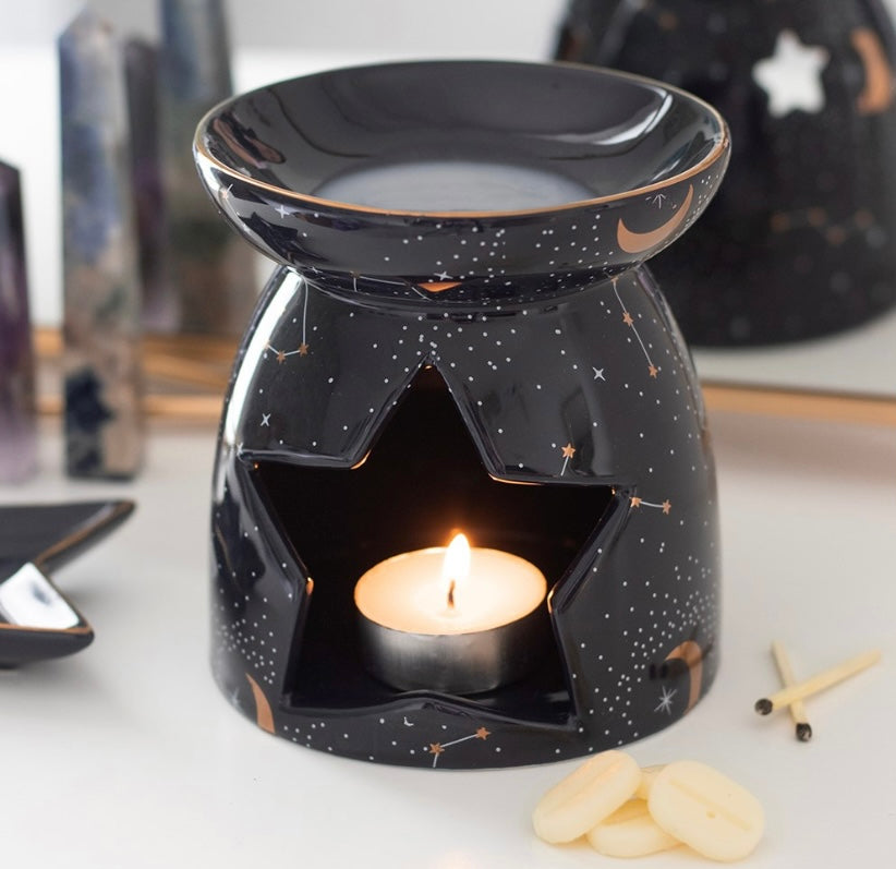 Purple Constellation Oil Burner