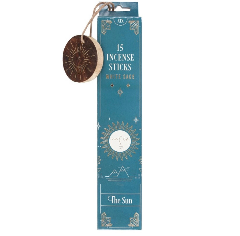 The Sun Tarot White Sage Incense Sticks