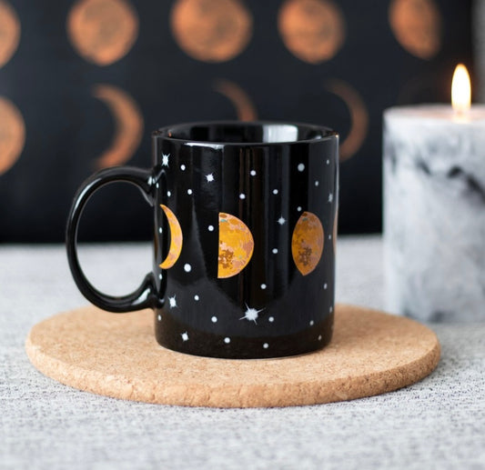 Moon Phases Ceramic Mug