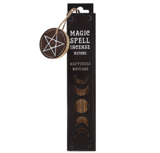 White Sage ‘Happiness’ Spell Incense Sticks