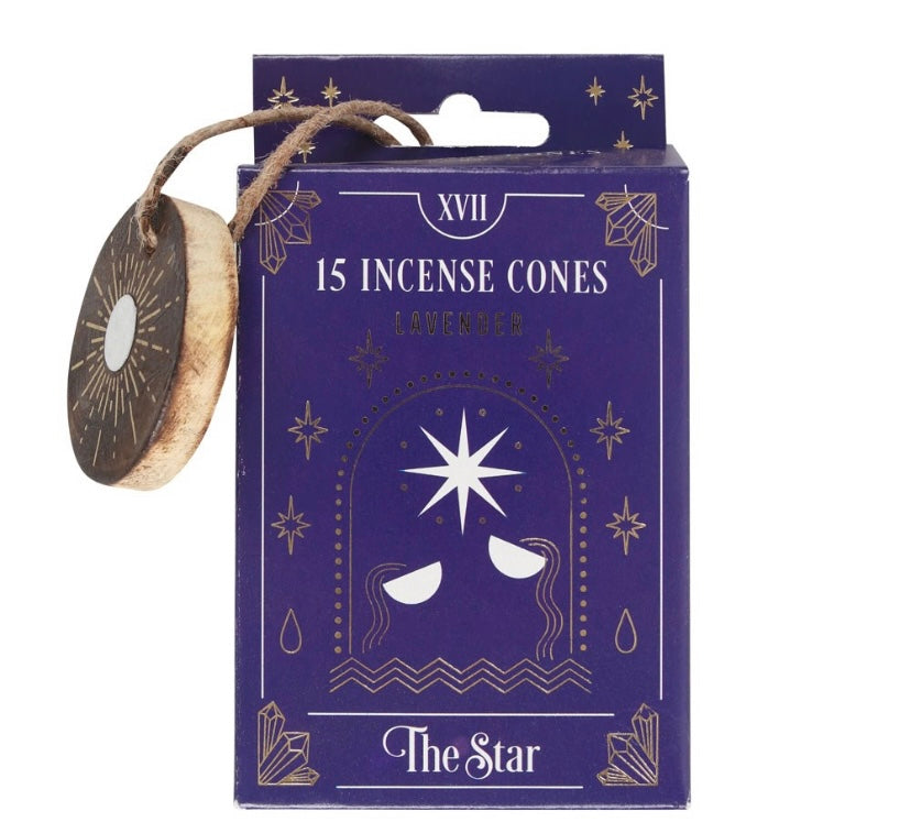 The Star Tarot Lavender Incense Cones