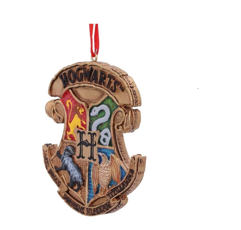 Official Harry Potter Hogwarts Crest Hanging Decoration