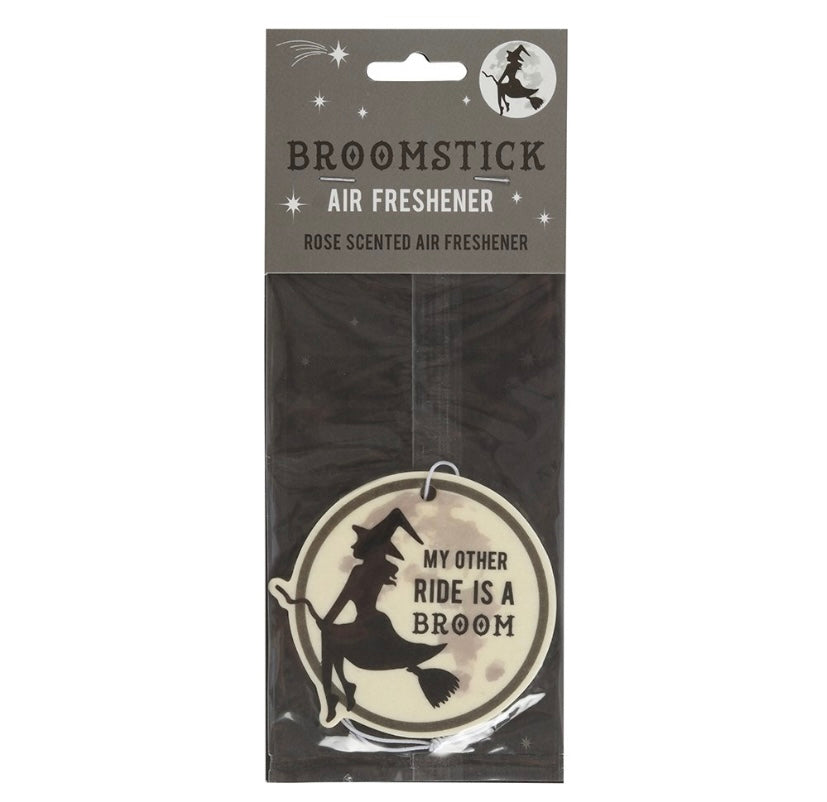 Witches Broom Rose Scented Air Freshener