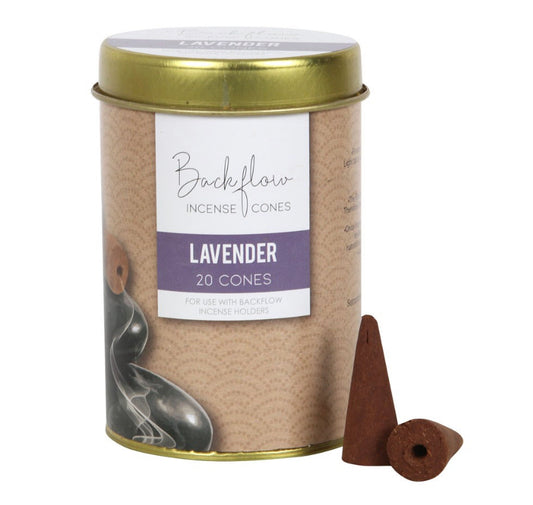 Vegan Lavender Backflow Incense Cones